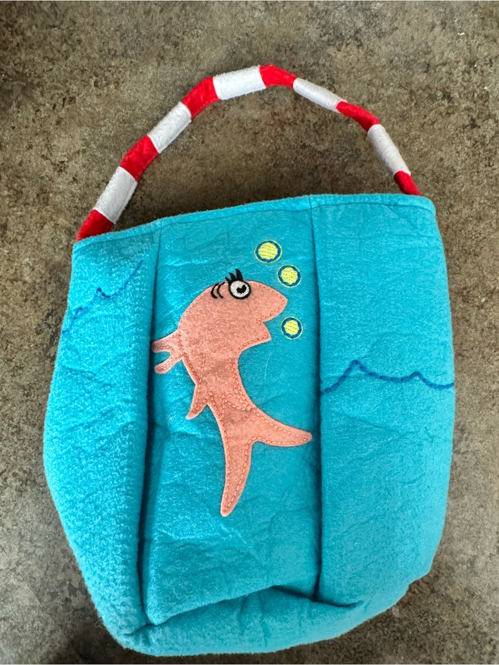 Cat in the Hat Fish bag